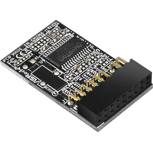 ASRock Rack TPM2-S Nuvoton NPCT650 17 Pin connector Accessory