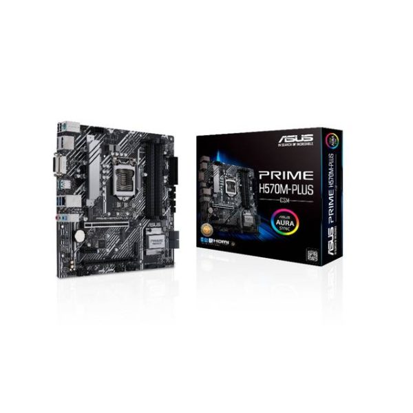 Asus PRIME H570M-PLUS/CSM Socket LGA1200/ Intel H570/ DDR4/ SATA3&USB3.2/ M.2/ mATX Motherboard