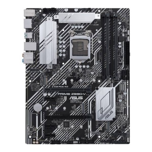 Asus PRIME Z590-V Socket LGA1200/ Intel Z590/ DDR4/ SATA3&USB3.2/ M.2/ ATX Motherboard