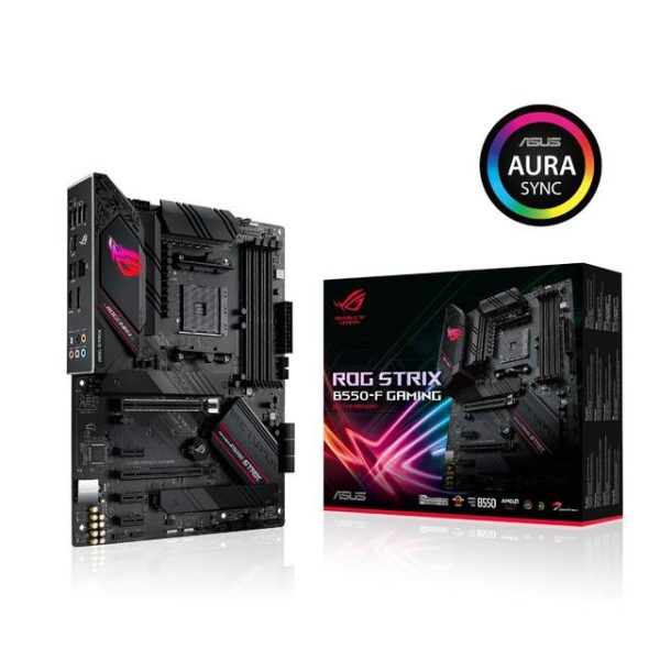 Asus ROG STRIX B550-F GAMING Socket AM4/ AMD B550/ DDR4/ 2-Way CrossFireX/ SATA3&USB3.2/ M.2/ ATX Motherboard