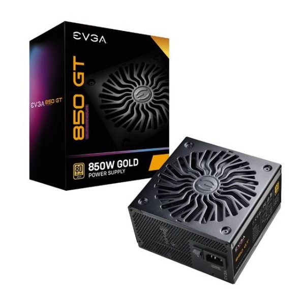 EVGA SuperNOVA 850 GT 220-GT-0850-Y1 850W 80 Plus Gold Fully Modular 7 Year Warranty Power Supply