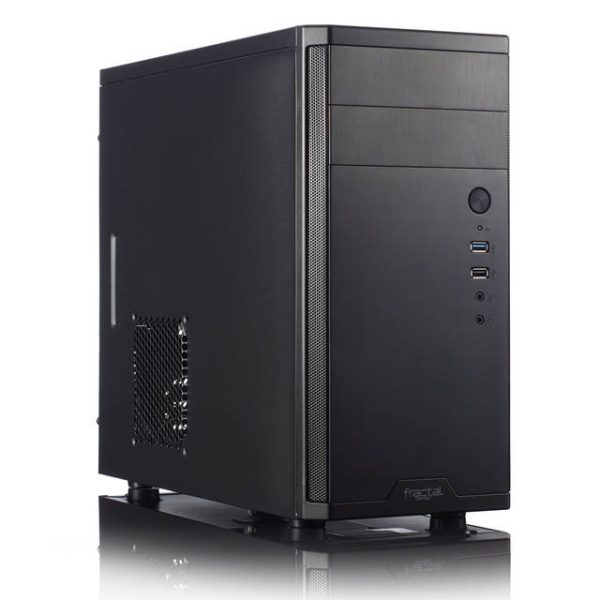 Fractal Design Core 1100 No Power Supply MicroATX Case (Black)