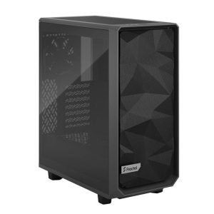 Fractal Design FD-C-MES2C-04 Meshify 2 Compact Gray Light Tempered Glass Tint ATX Mid Tower Computer Case (Gray)