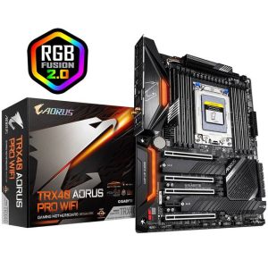 GIGABYTE TRX40 AORUS PRO WIFI Socket sTRX4/ AMD TRX40/ DDR4/ 3-Way CrossFire & 3-Way SLI/ SATA3&USB3.2/ M.2/ Bluetooth/ ATX Motherboard