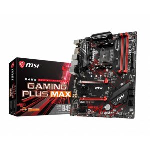 MSI B450 GAMING PLUS MAX Socket AM4/ AMD B450/ DDR4/ 2-Way CrossFire/ SATA3&USB3.2/ Turbo M.2/ A&GbE/ ATX Motherboard