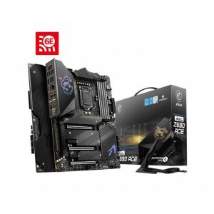 MSI MEG Z590 ACE LGA1200/ Intel Z590/ DDR4/ 2-Way SLI & 3-Way CrossFire/ SATA3&USB3.2/ WiFi & Bluetooth/ M.2/ ATX Motherboard