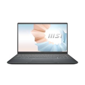 MSI Modern 14 B11SB-084 14 inch Intel Core i5-1135G7 0.9-4.2GHz/ 8GB DDR4/ 1TB NVMe SSD/ MX450/ USB3.2/ Windows 10 PRO Laptop (Carbon Gray)