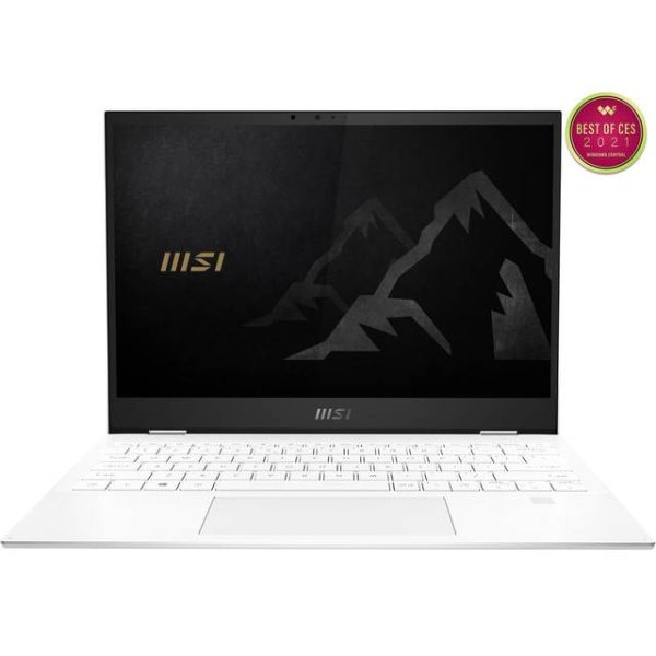 MSI Summit E13Flip A11MT-022 13.4 inch Intel Core i7-1185G7 1.2-4.8GHz 16GB LPDDR4X-4267/ 512GB NVMe SSD/ Intel Iris Xe/ USB3.2/ Windows 10 Laptop (Pure White)