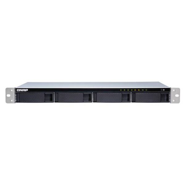 QNAP TS-431XEU-8G-US Short depth rackmount NAS with quad-core CPU and 10GbE SFP+ port for SMB