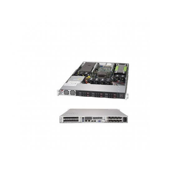 Supermicro SuperServer SYS-1019GP-TT LGA3647 1400W 1U Rackmount Server Barebone System (Black)