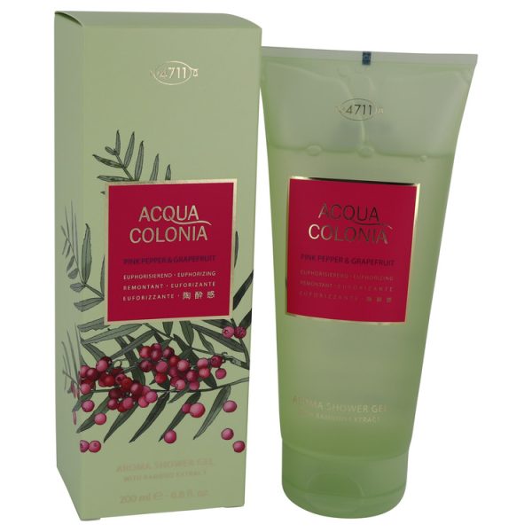 4711 Acqua Colonia Pink Pepper & Grapefruit Perfume By 4711 Shower Gel