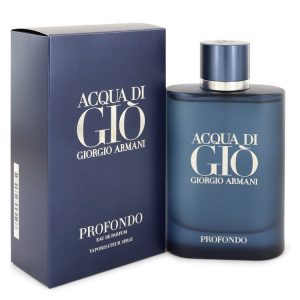 Acqua Di Gio Profondo Cologne By Giorgio Armani Eau De Parfum Spray