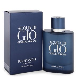 Acqua Di Gio Profondo Cologne By Giorgio Armani Eau De Parfum Spray