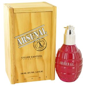 Arsenal Dark Red Cologne By Gilles Cantuel Eau De Parfum Spray