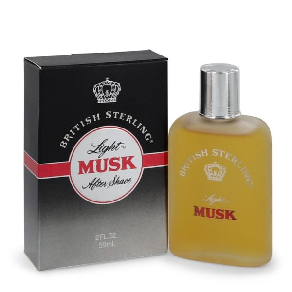 British Sterling Light Musk Cologne By Dana After Shave