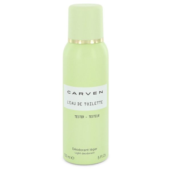 Carven L'eau De Toilette Perfume By Carven Deodorant Spray (Tester)