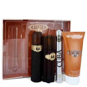 Cuba Gold Cologne By Fragluxe Gift Set