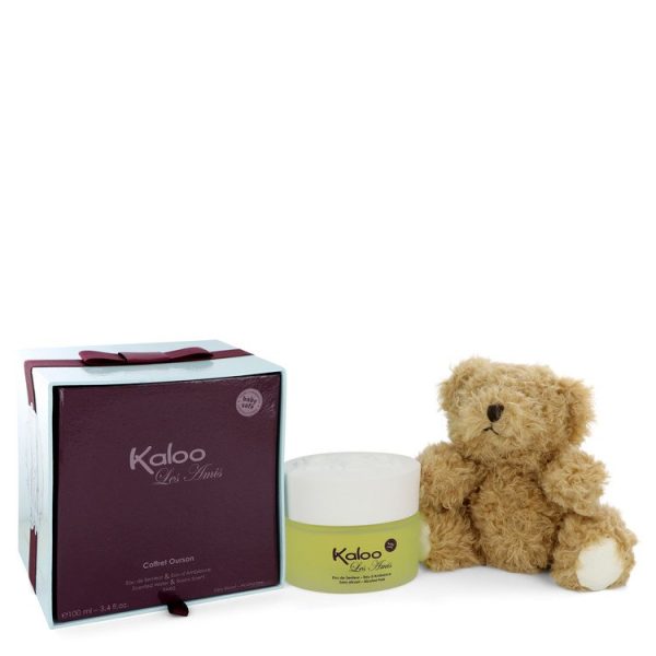 Kaloo Les Amis Cologne By Kaloo Eau De Senteur Spray / Room Fragrance Spray (Alcohol Free) + Free Fluffy Bear