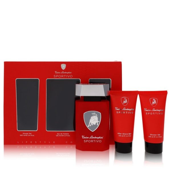 Lamborghini Sportivo Cologne By Tonino Lamborghini Gift Set