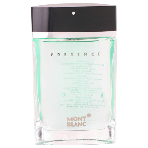 Presence Cologne By Mont Blanc Eau De Toilette Spray (Tester)