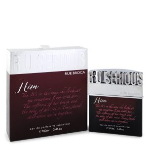 R U Serious Him Cologne By Rue Broca Eau De Parfum Spray