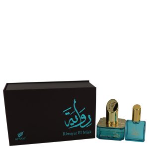 Riwayat El Misk Perfume By Afnan Eau De Parfum Spray + Free .67 oz Travel EDP Spray