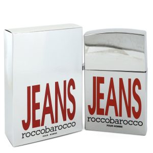 Roccobarocco Silver Jeans Cologne By Roccobarocco Eau De Toilette Spray (new packaging)