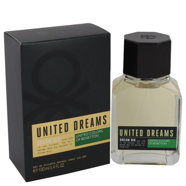 United Dreams Dream Big Cologne By Benetton Eau De Toilette Spray