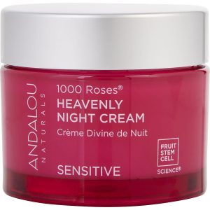 1000 Roses Heavenly Night Cream --50ml/1.7oz - Andalou Naturals by Andalou Naturals