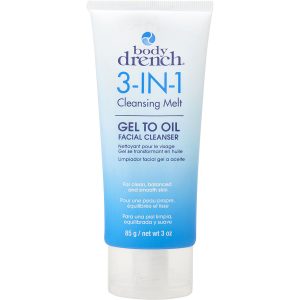 3-in-1 Cleansing Melt Gel to Oil Facial Cleanser --85g/3oz - Body Drench by Body Drench