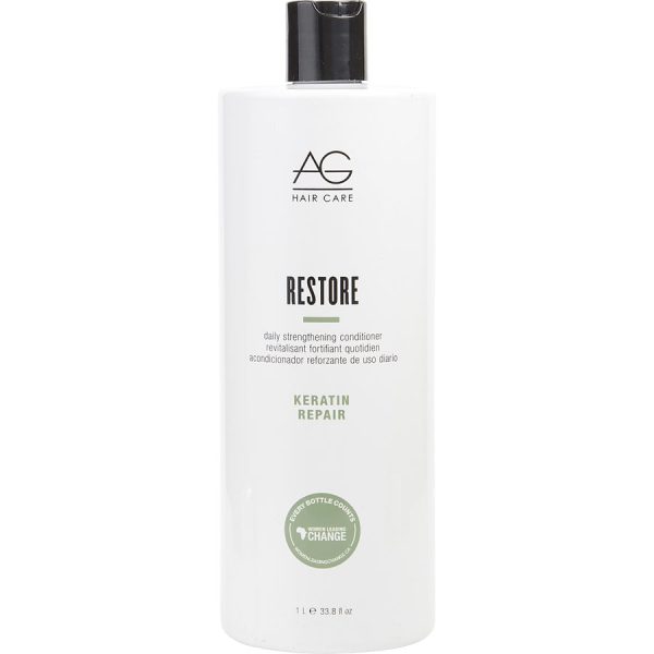 RESTORE DAILY STRENGHT CONDITIONER 33.8 OZ - AG HAIR CARE by AG Hair Care