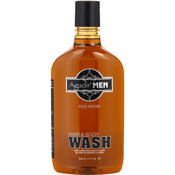 MEN HAIR & BODY WASH 17 OZ - AGADIR by Agadir