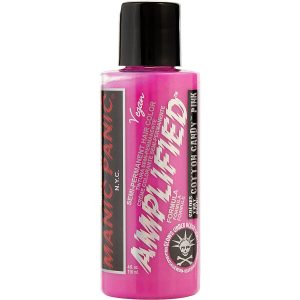 AMPLIFIED FORMULA SEMI-PERMANENT HAIR COLOR - # COTTON CANDY PINK 4 OZ - MANIC PANIC by Manic Panic