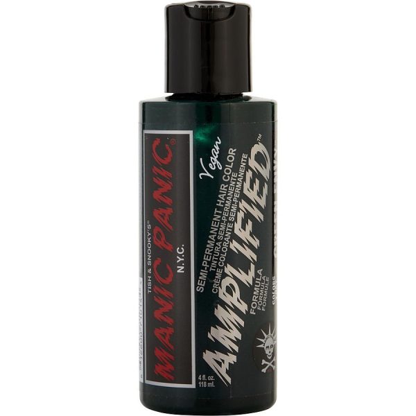 AMPLIFIED FORMULA SEMI-PERMANENT HAIR COLOR - # GREEN ENVY 4 OZ - MANIC PANIC by Manic Panic