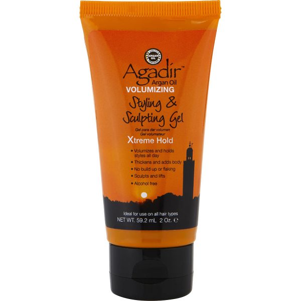 ARGAN OIL VOLUMIZING & SCULPTING GEL 2 OZ - AGADIR by Agadir