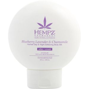 AROMABODY BLUEBERRY LAVENDER & CHAMOMILE HERBAL DAY & NIGHT SOFTENING BODY SILK 8.5 OZ - HEMPZ by Hempz