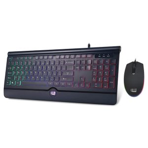 Adesso AKB-137CB Illuminated Gaming Keyboard and Illuminated Mouse Combo