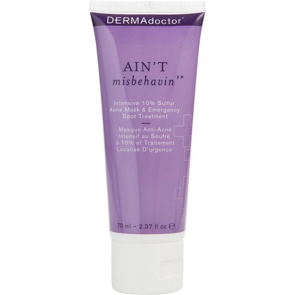 Ain't Misbehavin' Intensive 10% Sulfur Acne Mask & Emergency Spot Treatment 2.3 oz - DERMAdoctor by DERMAdoctor