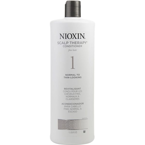 BIONUTRIENT ACTIVES SCALP THERAPY SYSTEM 1 FOR FINE HAIR 33.8 OZ (PACKAGING MAY VARY) - NIOXIN by Nioxin