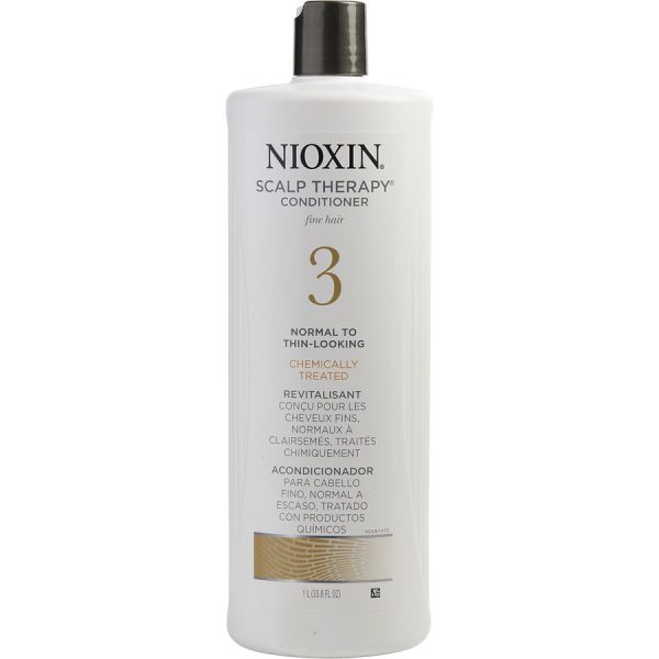 BIONUTRIENT PROTECTIVES SCALP THERAPY SYSTEM 3 FOR FINE HAIR 33.8 OZ (PACKAGING MAY VARY) - NIOXIN by Nioxin