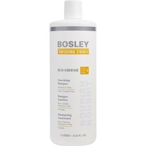 BOS DEFENSE NOURISHING SHAMPOO NORMAL TO FINE COLOR TREATED HAIR  33.8 OZ - BOSLEY by Bosley