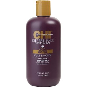 DEEP BRILLIANCE OLIVE & MONOI NEUTRALIZING SHAMPOO 12 OZ - CHI by CHI