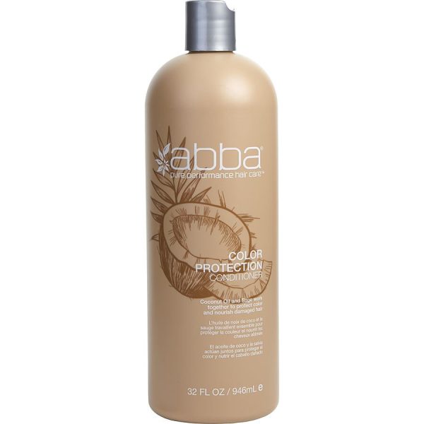 COLOR PROTECTION CONDITIONER 32 OZ (NEW PACKAGING) - ABBA by ABBA Pure & Natural Hair Care