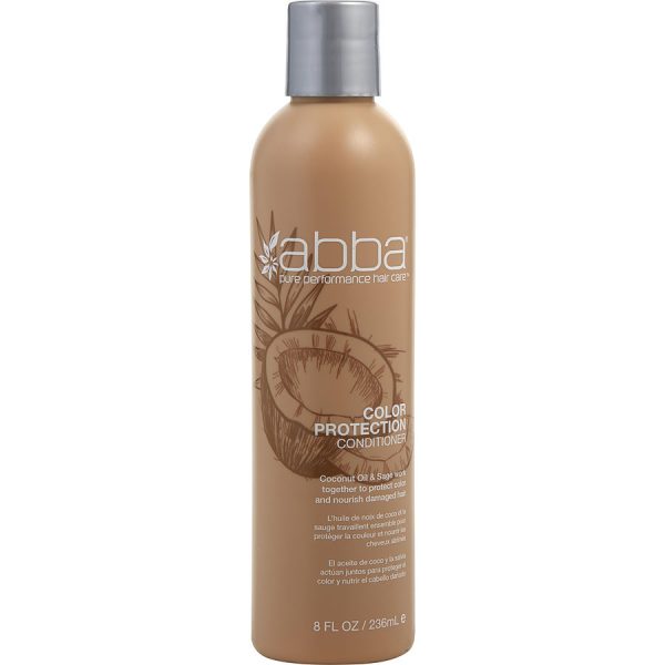 COLOR PROTECTION CONDITIONER 8 OZ (NEW PACKAGING) - ABBA by ABBA Pure & Natural Hair Care