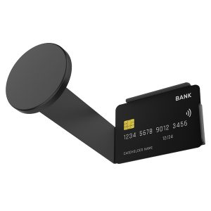 CTA Digital ADD-IDMAG ID and Card Holder with Magnetic Attachment for Card Scanning