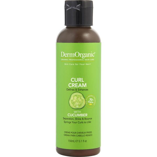 CURL STYLING CREAM 5 OZ - DermOrganic by DermOrganic