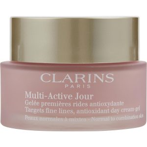 Multi-Active Jour Target Fine Lines Antioxidant Day Cream - Gel ( Normal to Combination Skin ) --50ml/1.7oz - Clarins by Clarins