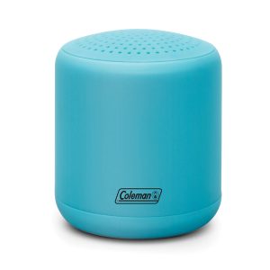 Coleman CBT25-LBL Aktiv Sounds CBT25 5-Watt Waterproof True Wireless Stereo Bluetooth Rechargeable Mini Speaker with Carrying Strap (Light Blue)