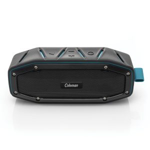 Coleman CBT40-BL Aktiv Sounds CBT40 Dual-5-Watt Waterproof Bluetooth Rechargeable Mini Speaker (Blue)