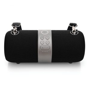 Coleman CBT60-BK CBT60 14-Watt Waterproof True Wireless Stereo Bluetooth Rechargeable Speaker with Power Bank and Shoulder Strap (Black)